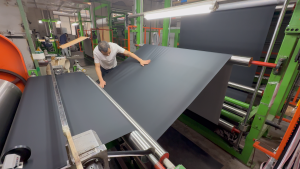 pvc leather factory in China